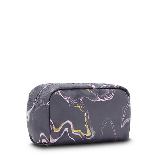 Kipling Gleam Printed Pouch Väska Silver | SE 1075GS